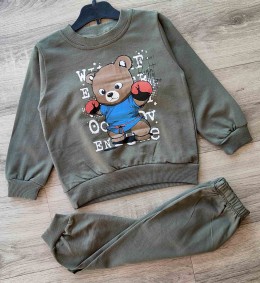 Костюм Aybeyce Kids «Bear-box» хаки, мальчик 2-3-4-5 года