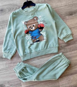 Костюм Aybeyce Kids «Bear-box» оливковий, мальчик 2-3-4-5 года