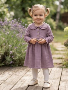 Платье My Bella “Бант» фиолетовое 2-3-4-5 лет