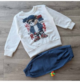 Костюм Aybeyce Kids «Bear+glasses» синій(темний), хлопчик 1-2-3-4 роки