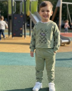 Костюм Partner «PRTNR” зеленый, мальчик 2-3-4-5 лет