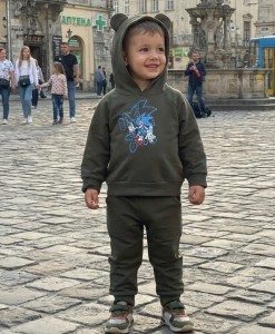 Костюм "Sonic" хаки, мальчик 9мес-1,5-3-5 лет