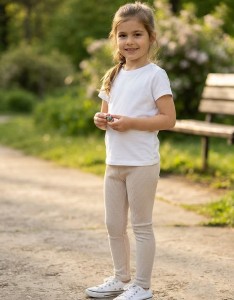 Лосины Womix "Однотонные" бежевый 2-4-6-8-10 лет