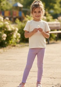 Лосины Womix "Однотонные" сиреневый 2-4-6-8-10 лет