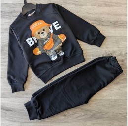 Костюм Digidik Kids "Bear super" черний, мальчик 3-4-5-6-7 лет