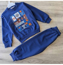 Костюм Digidik Kids "Basketball" темно синий, мальчик 3-4-5-6-7 лет