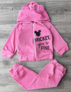 Костюм "Mickey fine" розовый, девочка 1-2-3 лет