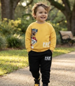 Костюм «PAW Patrol» желтый , мальчик 6-12-18-24 месяцев
