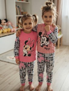 Пижама "Minnie" микс цветов, девочка 2-3-4-5-6 лет