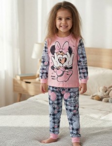 Пижама "Mouse" розовый, девочка 2-3-4-5-6 лет