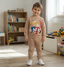 Костюм Aybeyce Kids «Їжачок» бежевий, хлопчик 1-2-3-4 роки