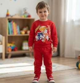 Костюм Aybeyce Kids «Їжачок» червоний, хлопчик 1-2-3-4 роки