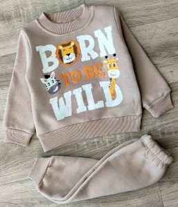 Костюм Aybeyce Kids «Born» бежевий, хлопчик 1-2-3-4 роки