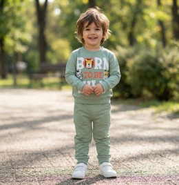 Костюм Aybeyce Kids «Born» зелений, хлопчик 1-2-3-4 роки
