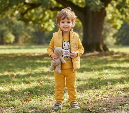 Костюм Minitix "Cute Bear" коричневый, мальчик 9-12-18-24 месяцев