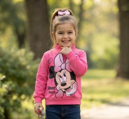 Водолазка "Minnie mouse" розовая, девочка 2-3-4-5 лет