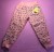 Спортивные штаны Сiggo kids с бантиками розовые, фото
